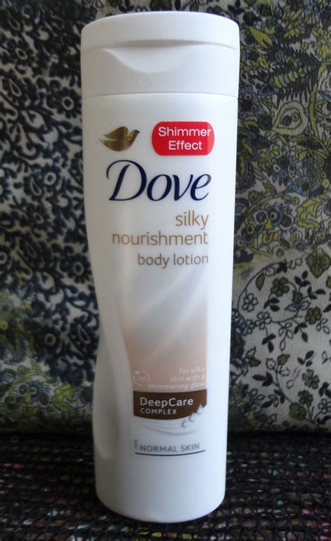 body lotion with shimmer effect.